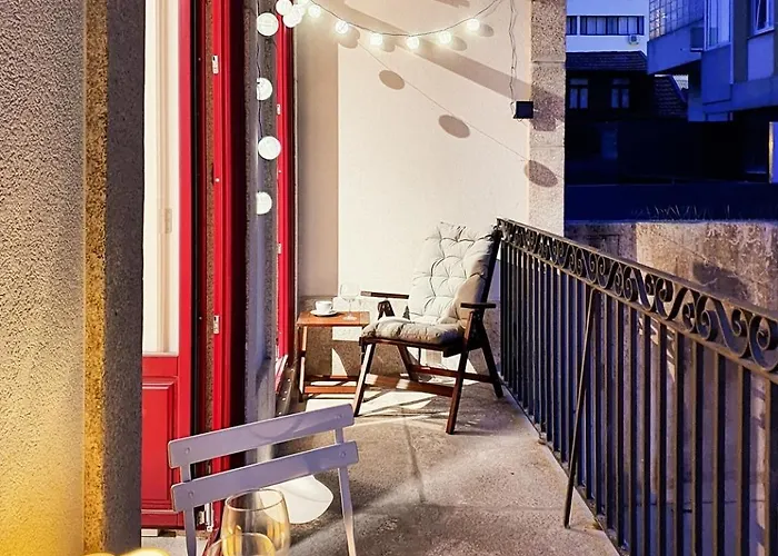 شقة Comfortable Flat, Cozy Balcony Close To Aliados Av بورتو
